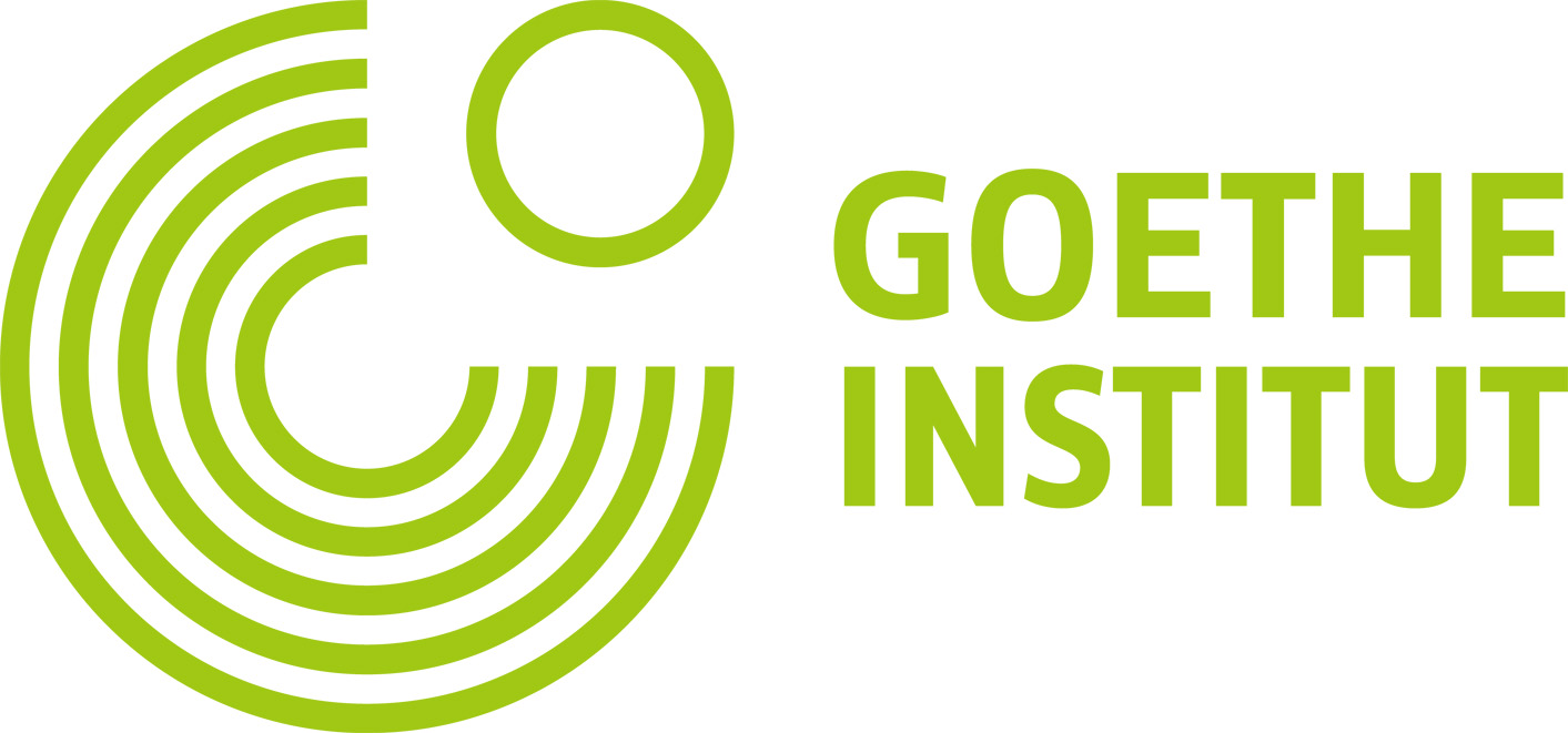 KI generiert: Das Bild zeigt das Logo des Goethe-Instituts, bestehend aus einem grünen, stilisierten Symbol und dem Schriftzug "Goethe-Institut" in grüner Farbe. Das Logo symbolisiert die kulturelle und sprachliche Förderung des Instituts weltweit.